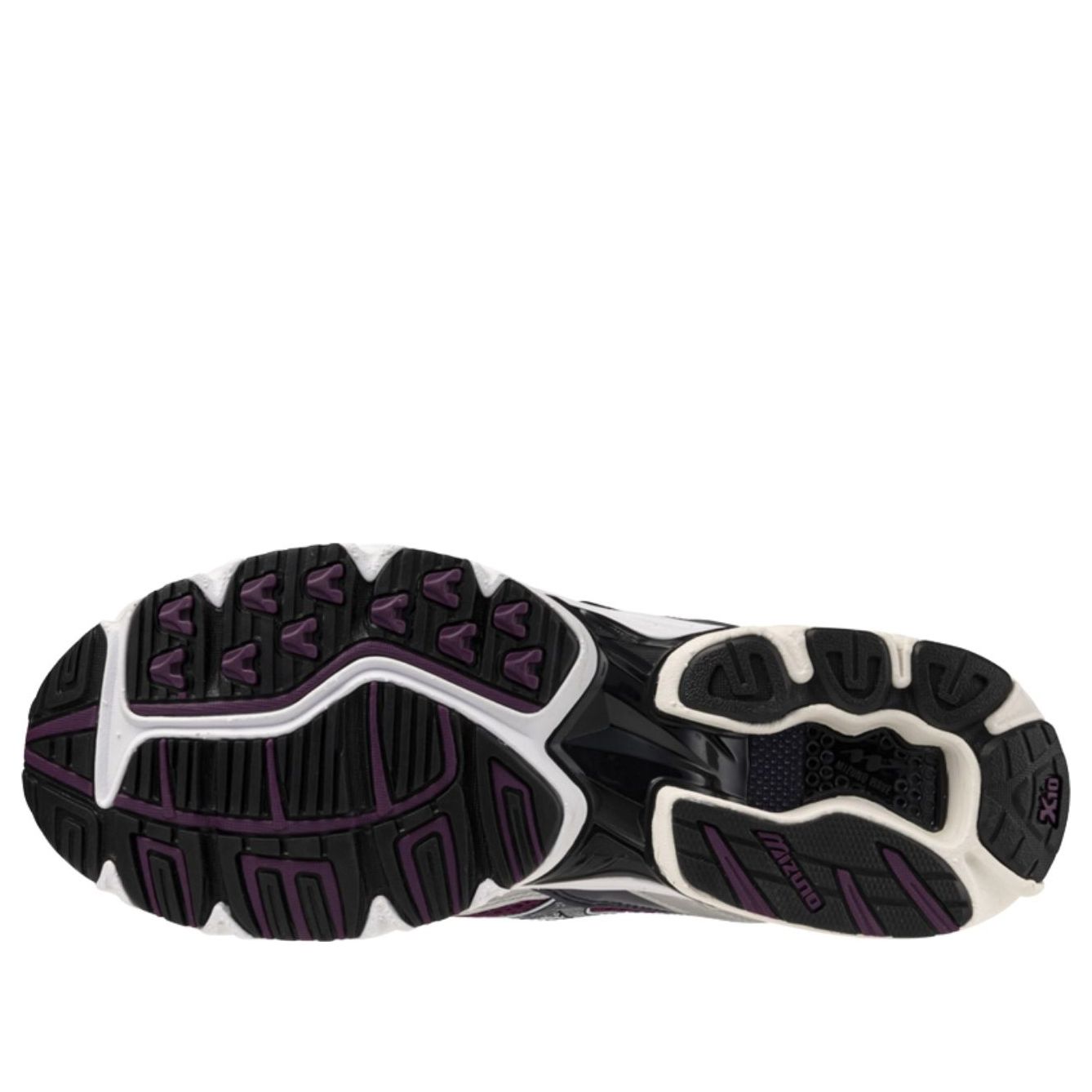Mizuno Wave Rider 10 'White Dark Purple' D1GA210414