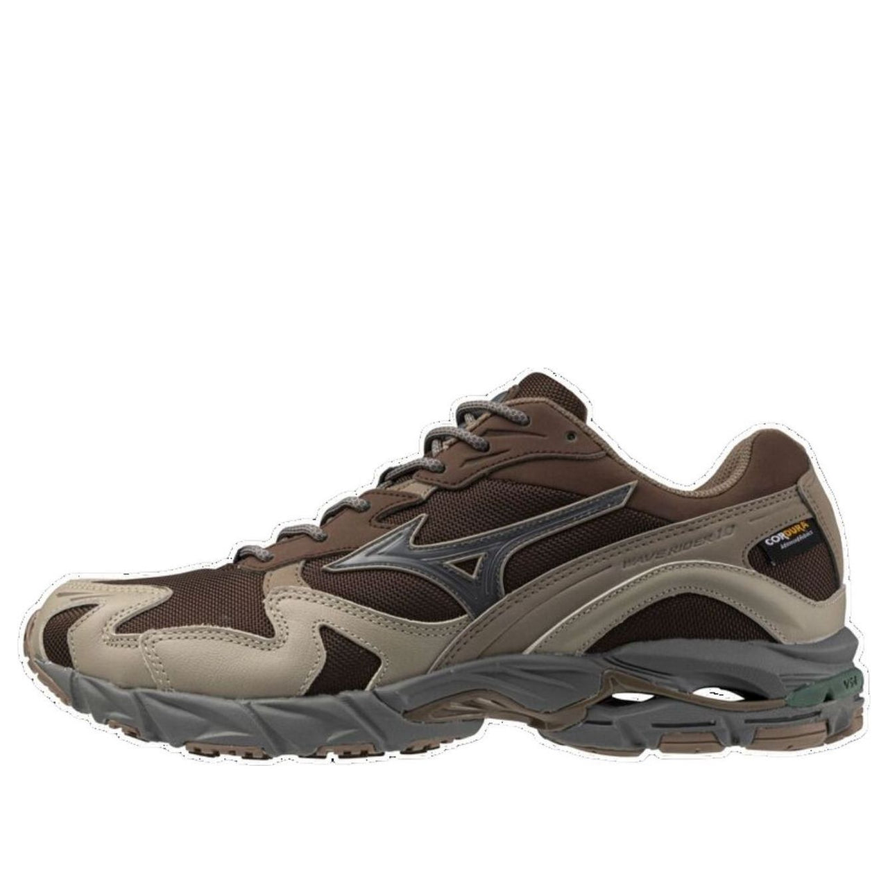 Mizuno Wave Rider 10 Cordura 'Chicory Coffee Vintage Khaki Fossil' D1GA256302