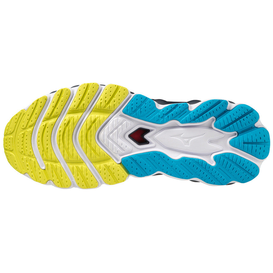 Mizuno Wave Sky 7 'Grey Blue Yellow' J1GC230201