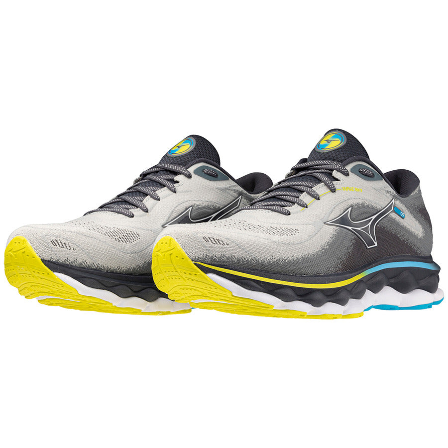 Mizuno Wave Sky 7 'Grey Blue Yellow' J1GC230201