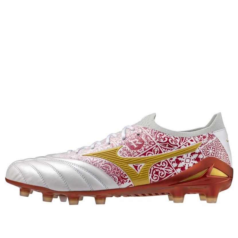 Mizuno Morelia Neo IV Beta Japan SR4 FG 'Sergio Ramos Special Edition White Red' P1GA2498-04