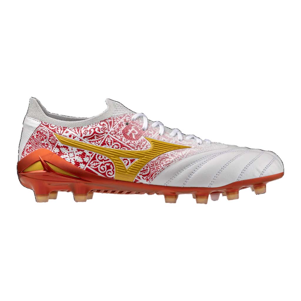 Mizuno Morelia Neo IV Beta Japan SR4 FG 'Sergio Ramos Special Edition White Red' P1GA2498-04