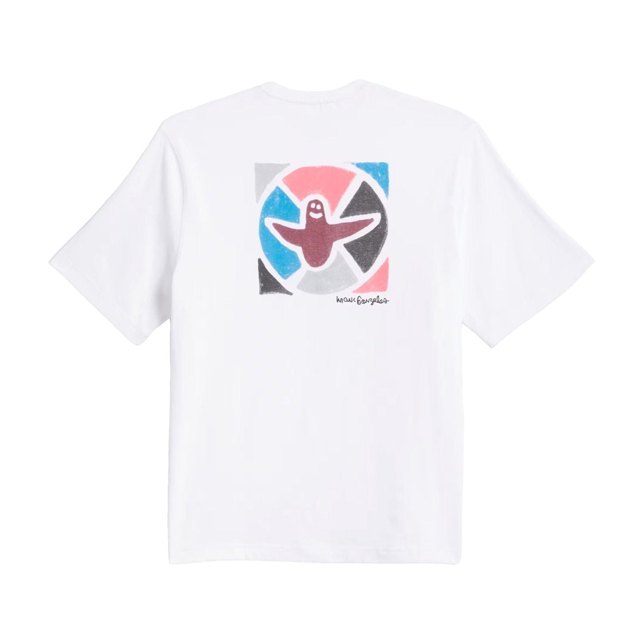 adidas Skateboarding x Mark Gonzales Modernist T-Shirt Asia Sizing 'White' KQ6272