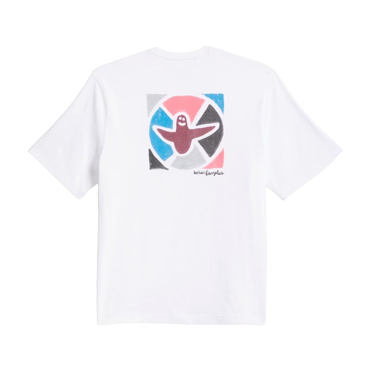 adidas Skateboarding x Mark Gonzales Modernist T-Shirt Asia Sizing 'White' KQ6272