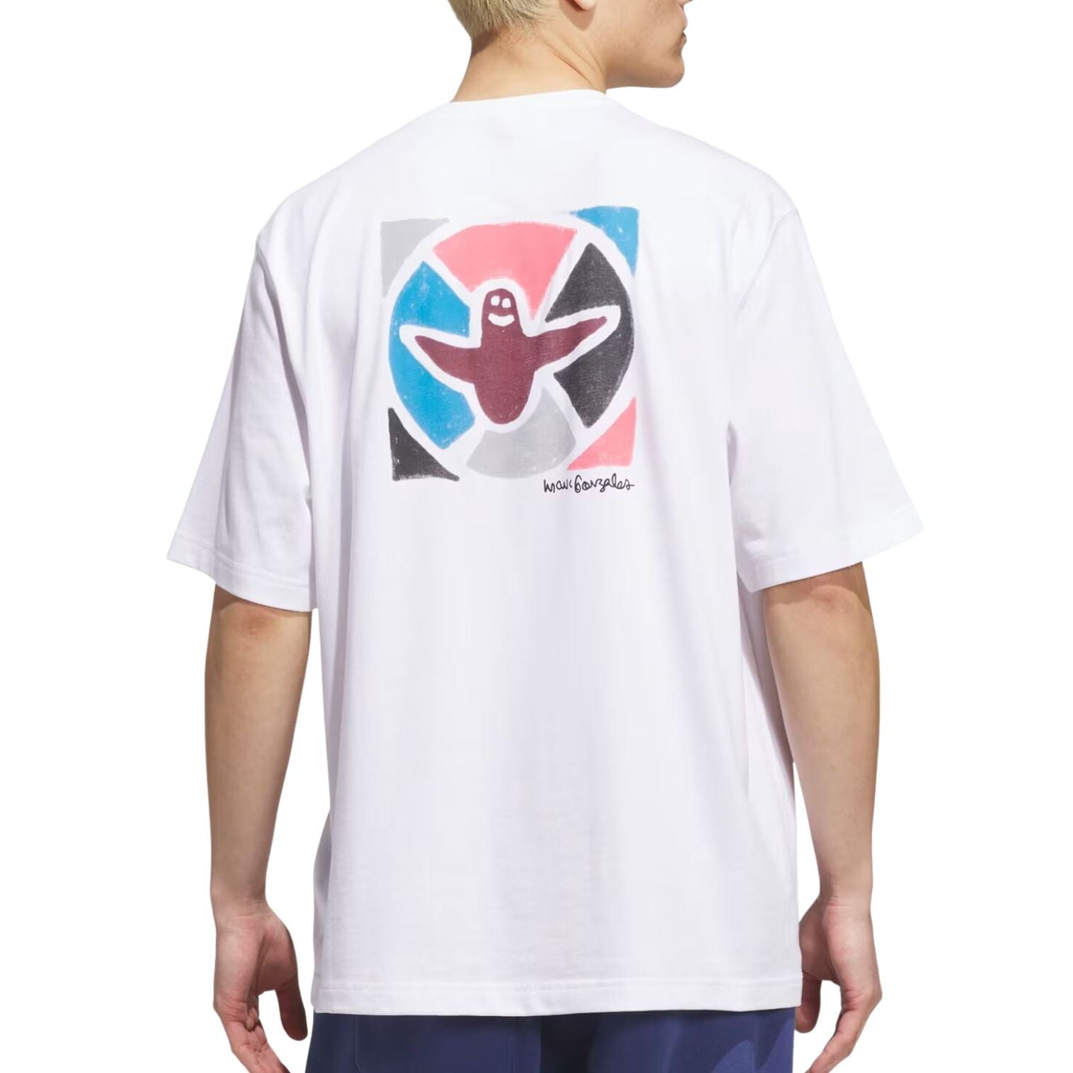 adidas Skateboarding x Mark Gonzales Modernist T-Shirt Asia Sizing 'White' KQ6272