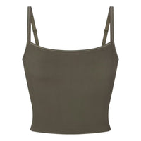 (WMNS) Nike x SKIMS Ribbed Seamless Cami Tank 'Dusty Oakmoss' BABRA10223W-DOD