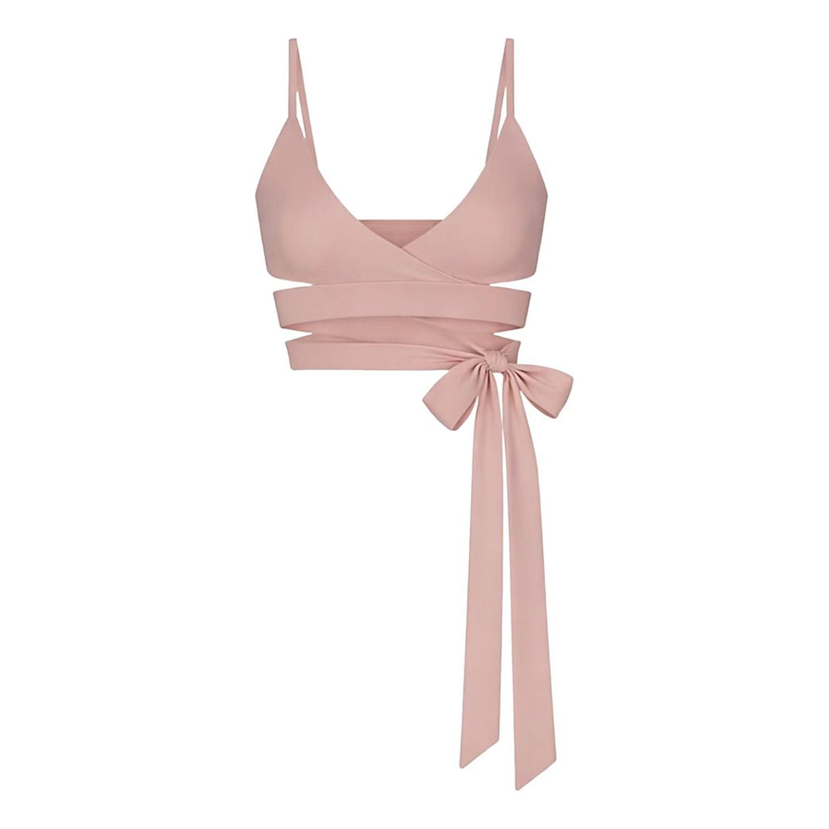 (WMNS) Nike x SKIMS Matte Wrap Front Bra 'Himalayan' SLSLS10255W-HIM