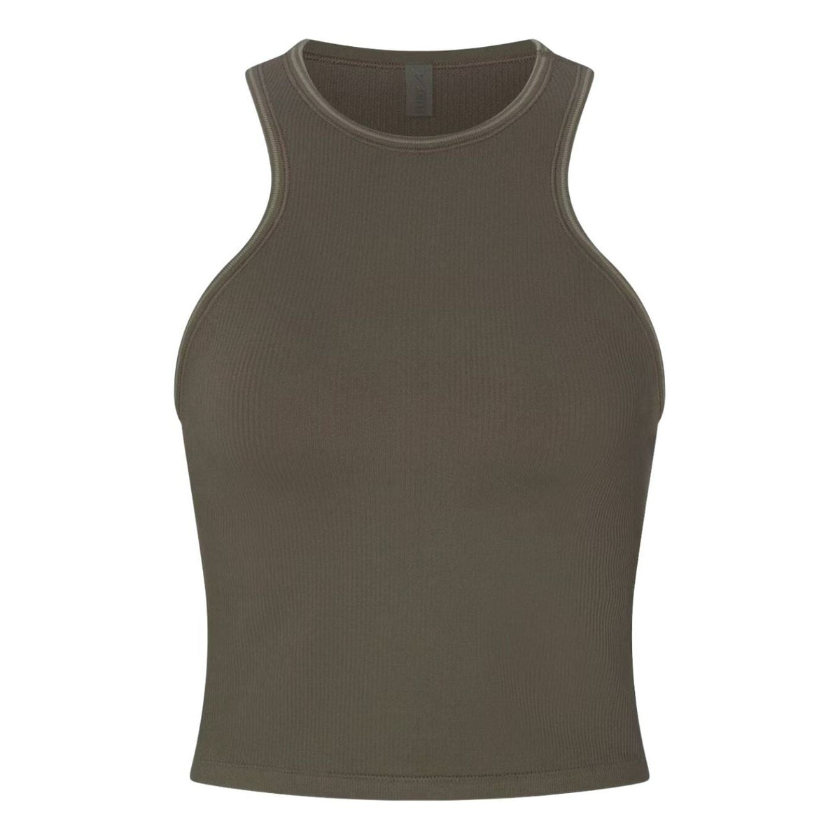 (WMNS) Nike x SKIMS Ribbed Seamless Racer Front Tank 'Dusty Oakmoss' TPTNK11000W-DOD