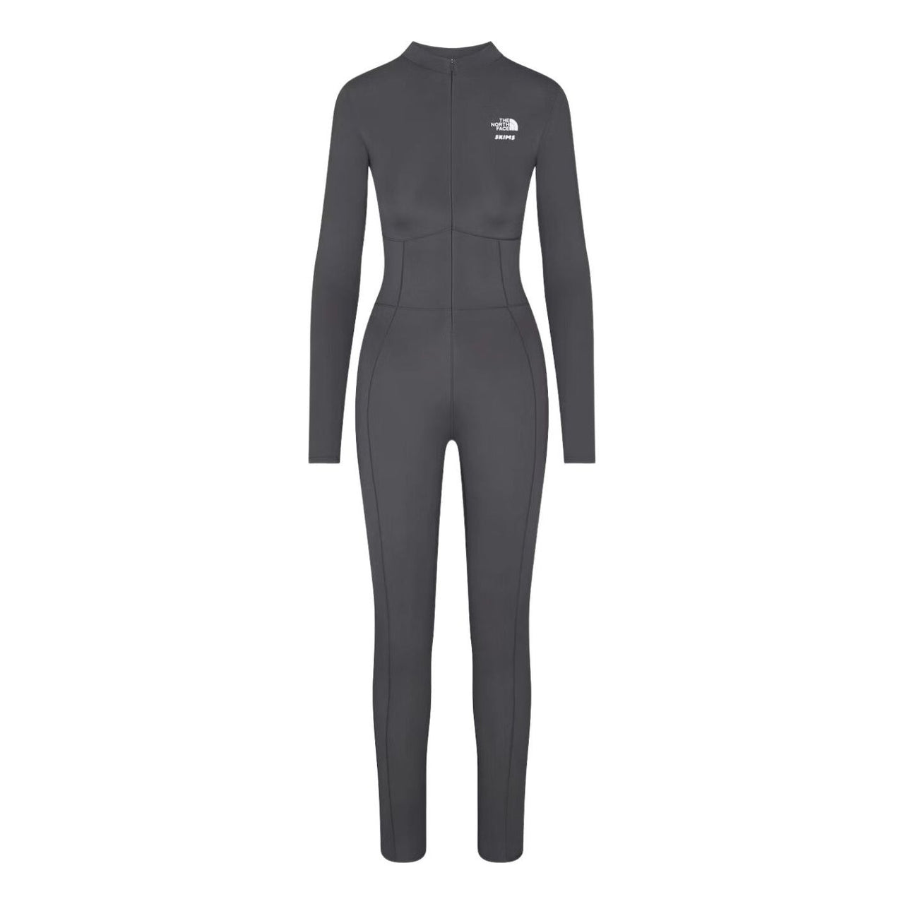 (WMNS) The North Face x SKIMS FW25 Refina BodySuit 'Gunmetal' NF0A8EDS-T8L