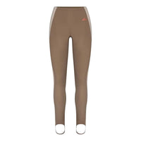 (WMNS) Nike x SKIMS Shine High-Waisted 26" Stirrup Leggings with Drawcord 'Truffle Stone' LEGLEG9632W-TST