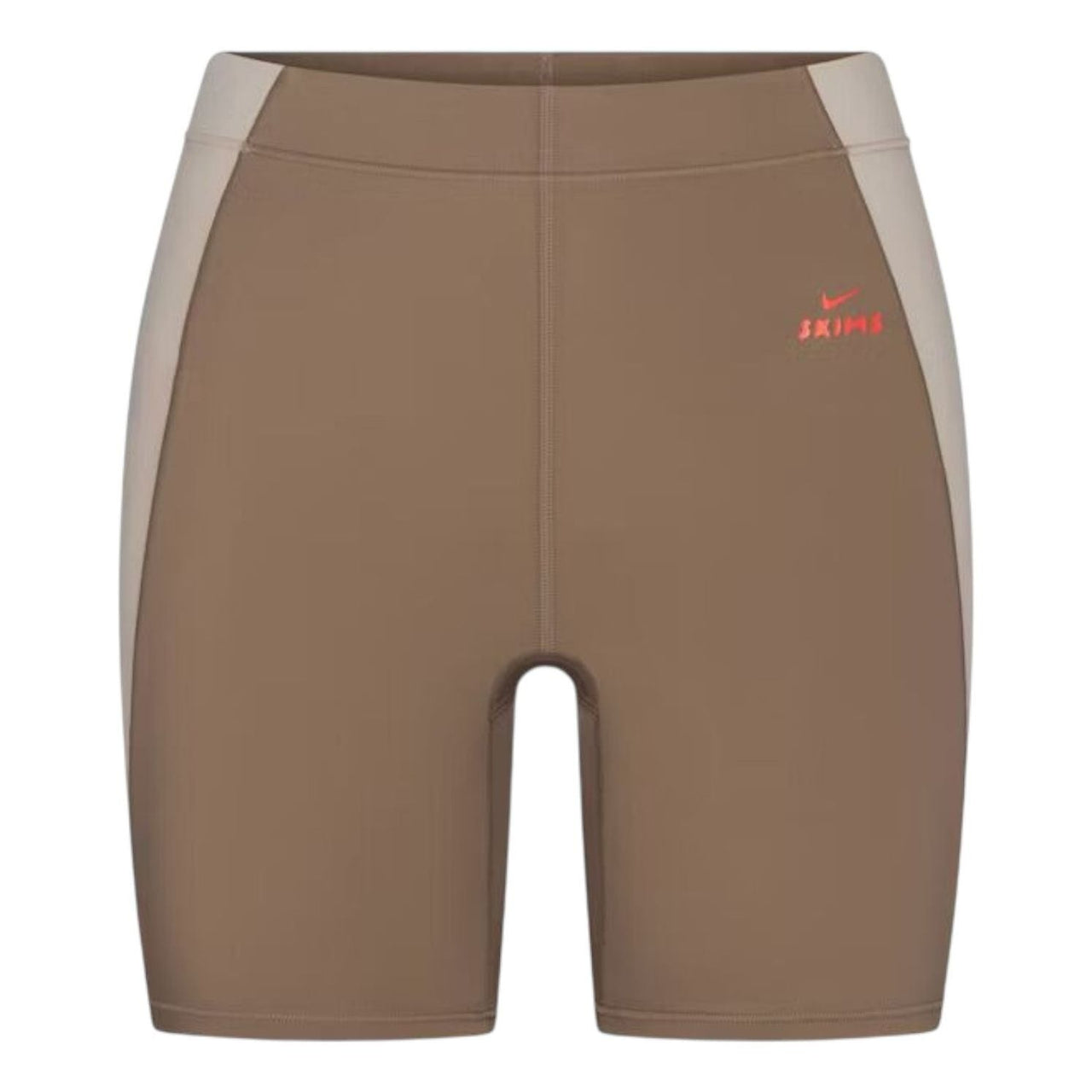 (WMNS) Nike x SKIMS Shine High-Waisted 5" Biker Shorts 'Truffle Stone' SHSHO9501W-TST