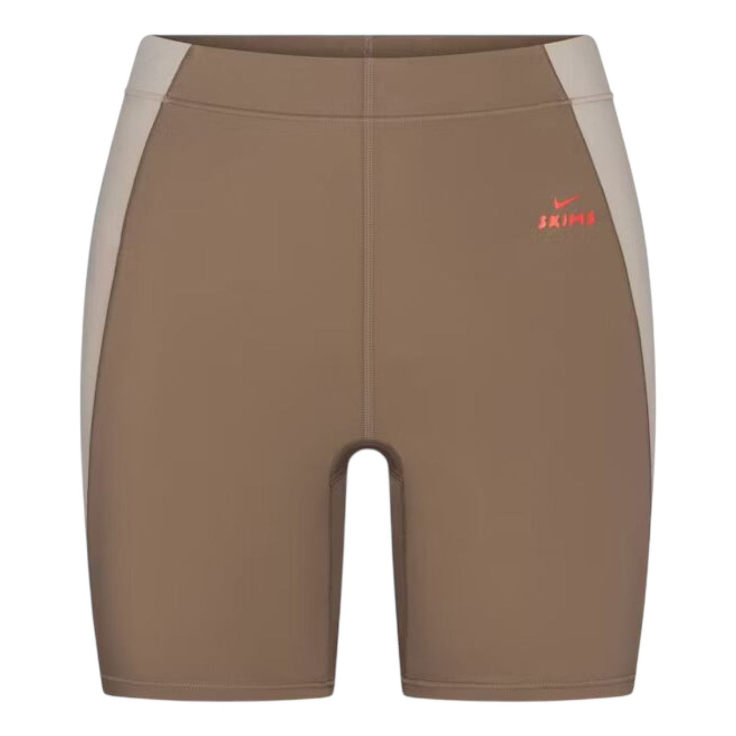(WMNS) Nike x SKIMS Shine High-Waisted 5" Biker Shorts 'Truffle Stone' SHSHO9501W-TST