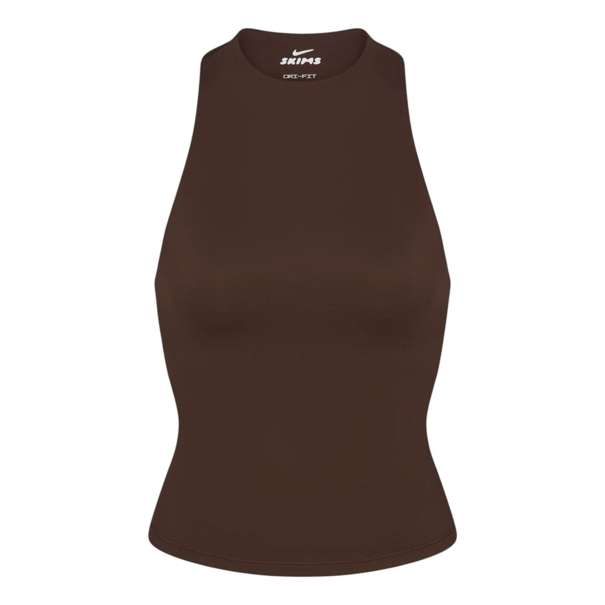 (WMNS) Nike x SKIMS Matte Racerback Tank 'Dark Sepia' SLSLS8353W-DSP