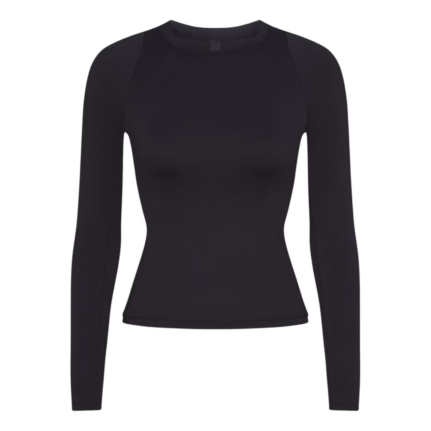 (WMNS) Nike x SKIMS Airy Long-Sleeve Crew-Neck T-Shirt 'Obsidian' TPLST2752-OBD