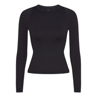 (WMNS) Nike x SKIMS Airy Long-Sleeve Crew-Neck T-Shirt 'Obsidian' TPLST2752-OBD