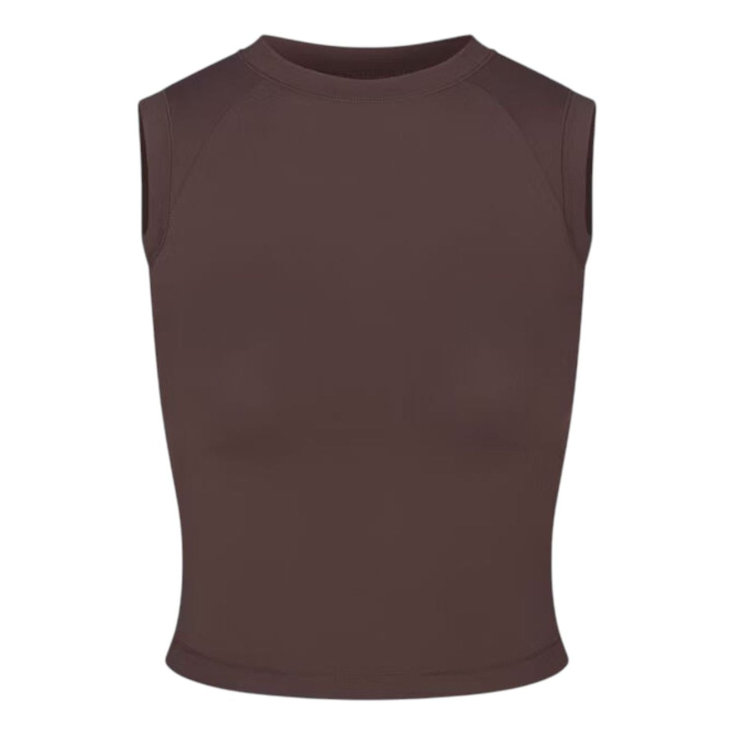 (WMNS) Nike x SKIMS Airy Muscle T-Shirt 'Dark Sepia' TPTSH2739-DSP