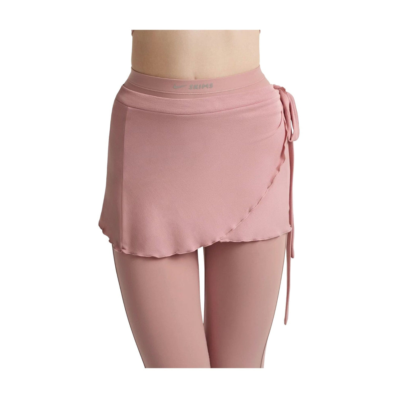 (WMNS) Nike x SKIMS Stretch Knit Wrap Skirt 'Himalayan' SKIRTSKT10091W-HIM