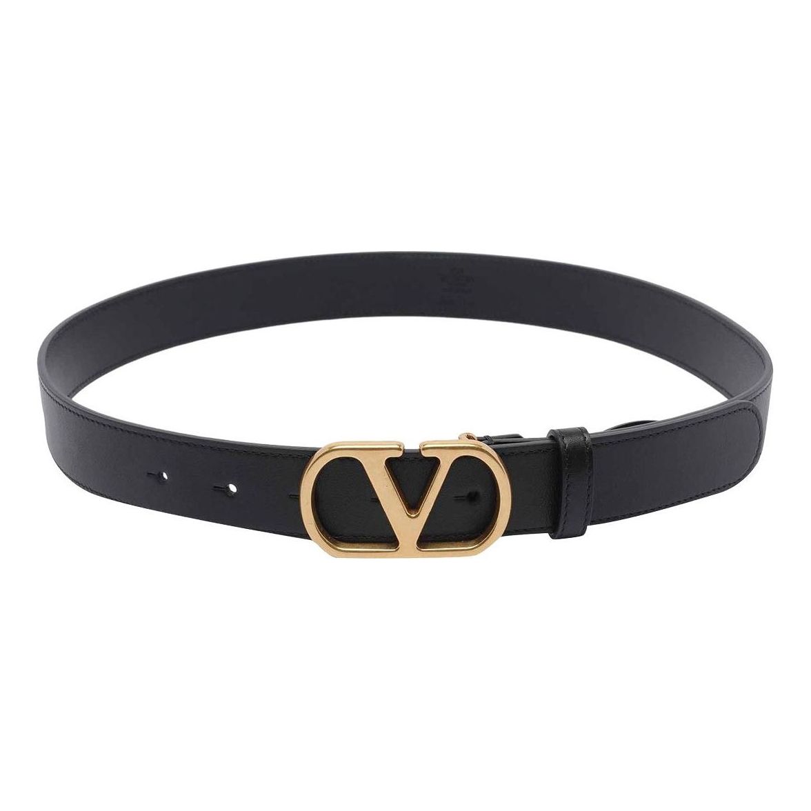 Valentino SS26 Garavani V Logo Signature Belt 'Bldck' T0SM3IYR0NO