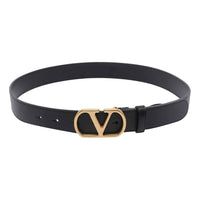 Valentino SS26 Garavani V Logo Signature Belt 'Bldck' T0SM3IYR0NO