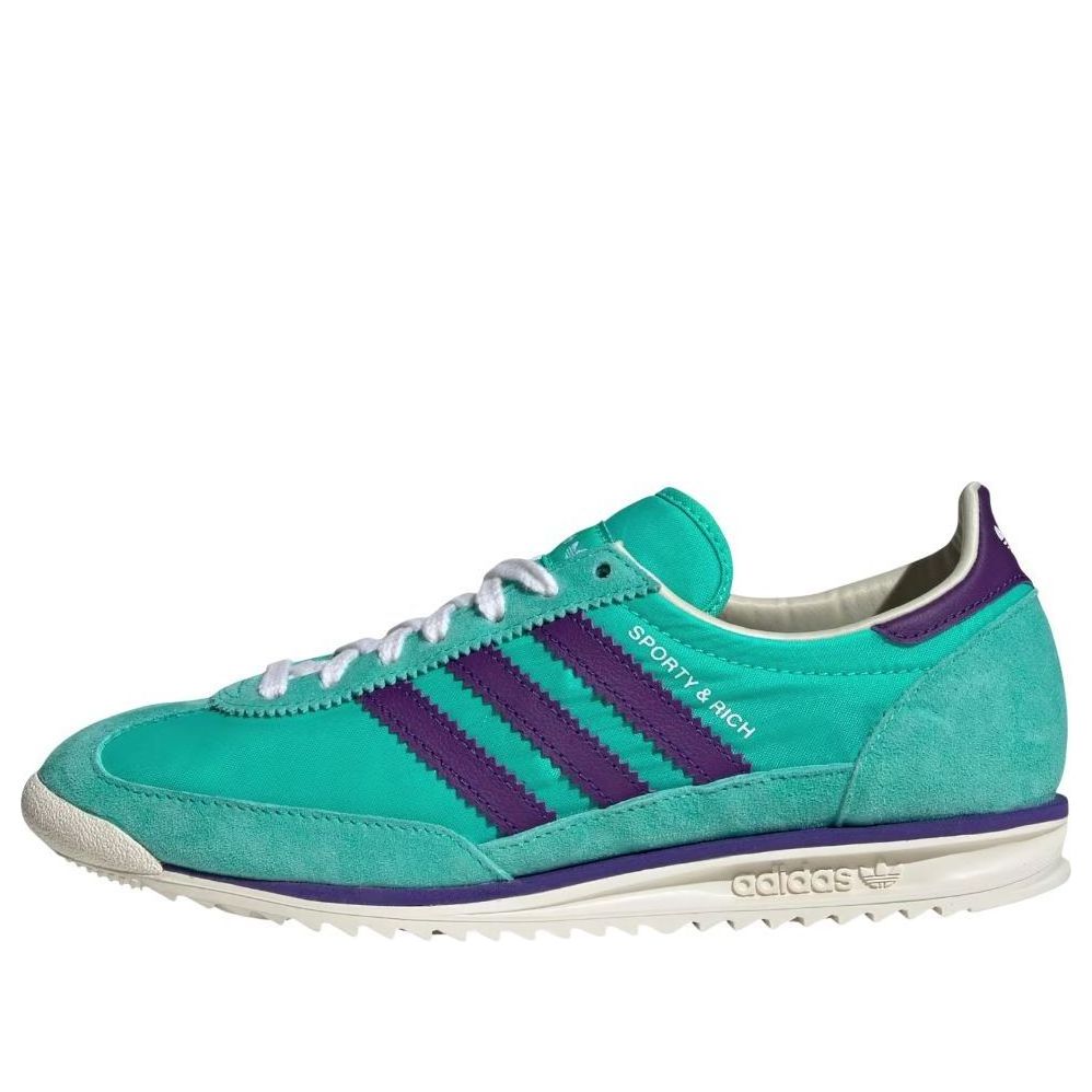 (WMNS) adidas x Sporty & Rich SL 72 OG 'Teal Power Purple' JS0261
