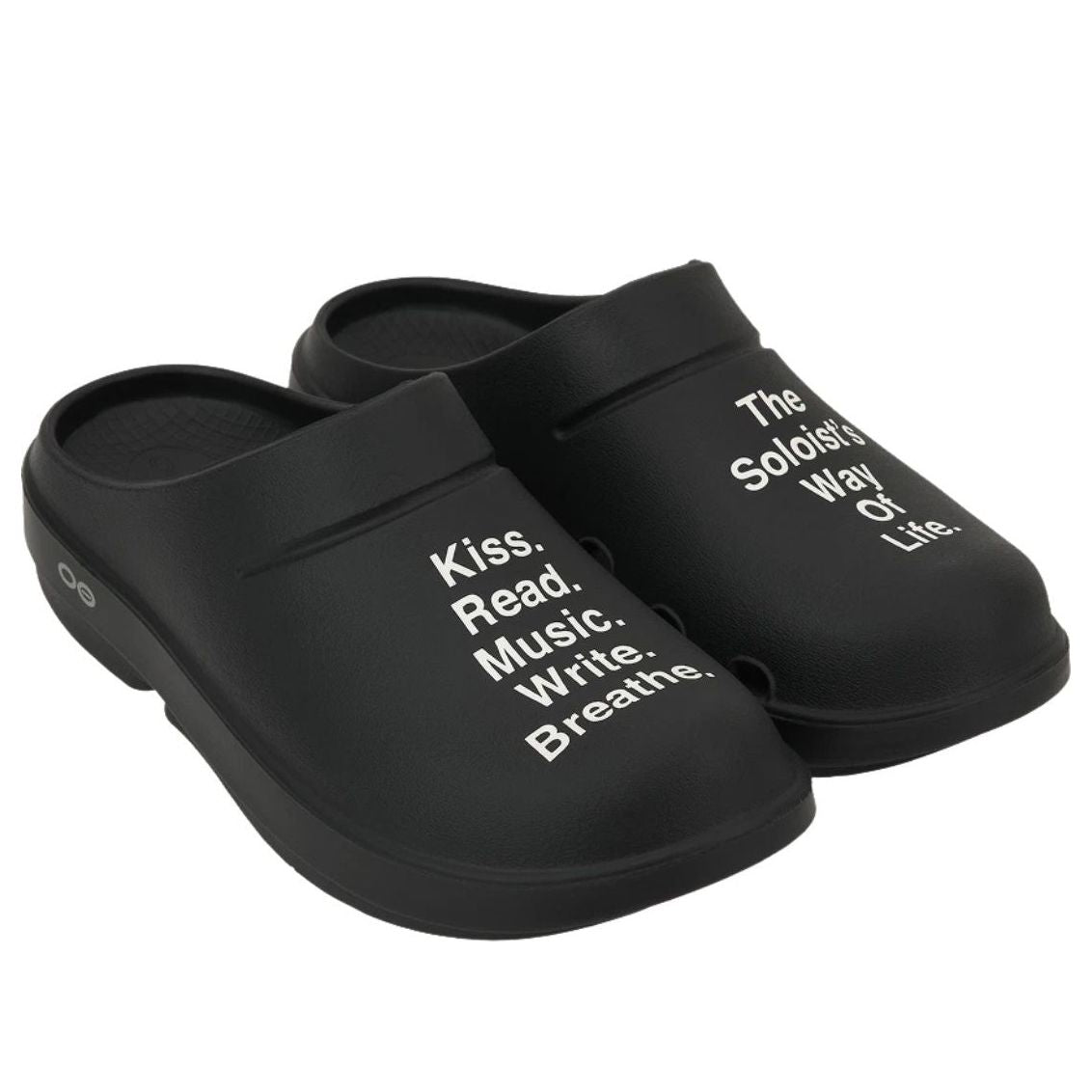 Oofos x Takahiromiyashita The Soloist Way Of Life Clog 'Black White' SOF-0014SS22