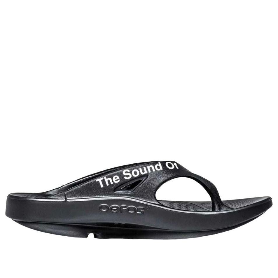 Oofos x Takahiromiyashita The Soloist The Sound of The Soloist Flip-Flop 'Black' SOF-0018SS24