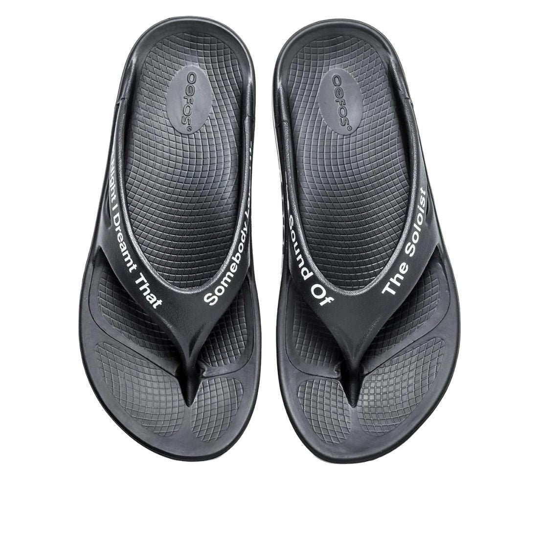 Oofos x Takahiromiyashita The Soloist The Sound of The Soloist Flip-Flop 'Black' SOF-0018SS24
