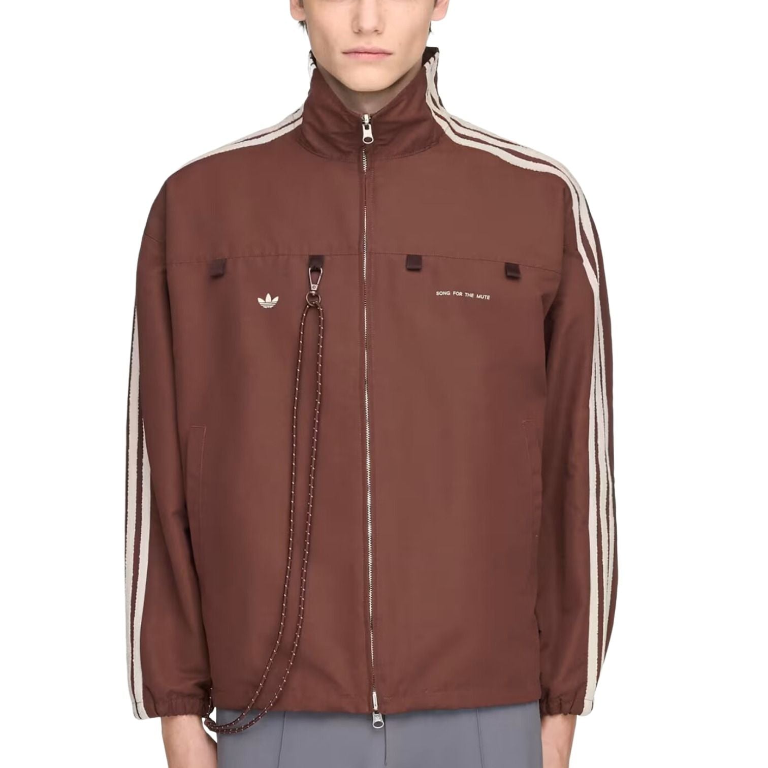 adidas x SFTM 007 Track Top 007 Track Jacket Asia Sizing 'Auburn' KS1339