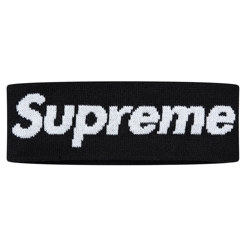 Supreme New Era Big Logo Headband SP-FW18BN58-BK