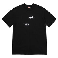 Supreme x COMME des GARCONS Split Box Logo Tee 'Black White' SP-FW18KN2-BK