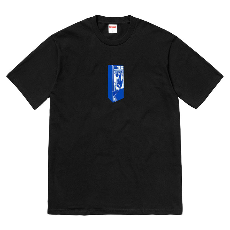 Supreme Payphone Tee SP-FW18T37-BK