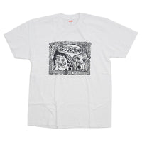 Supreme Faces Tee 'White Black' SP-FW18T7-WH