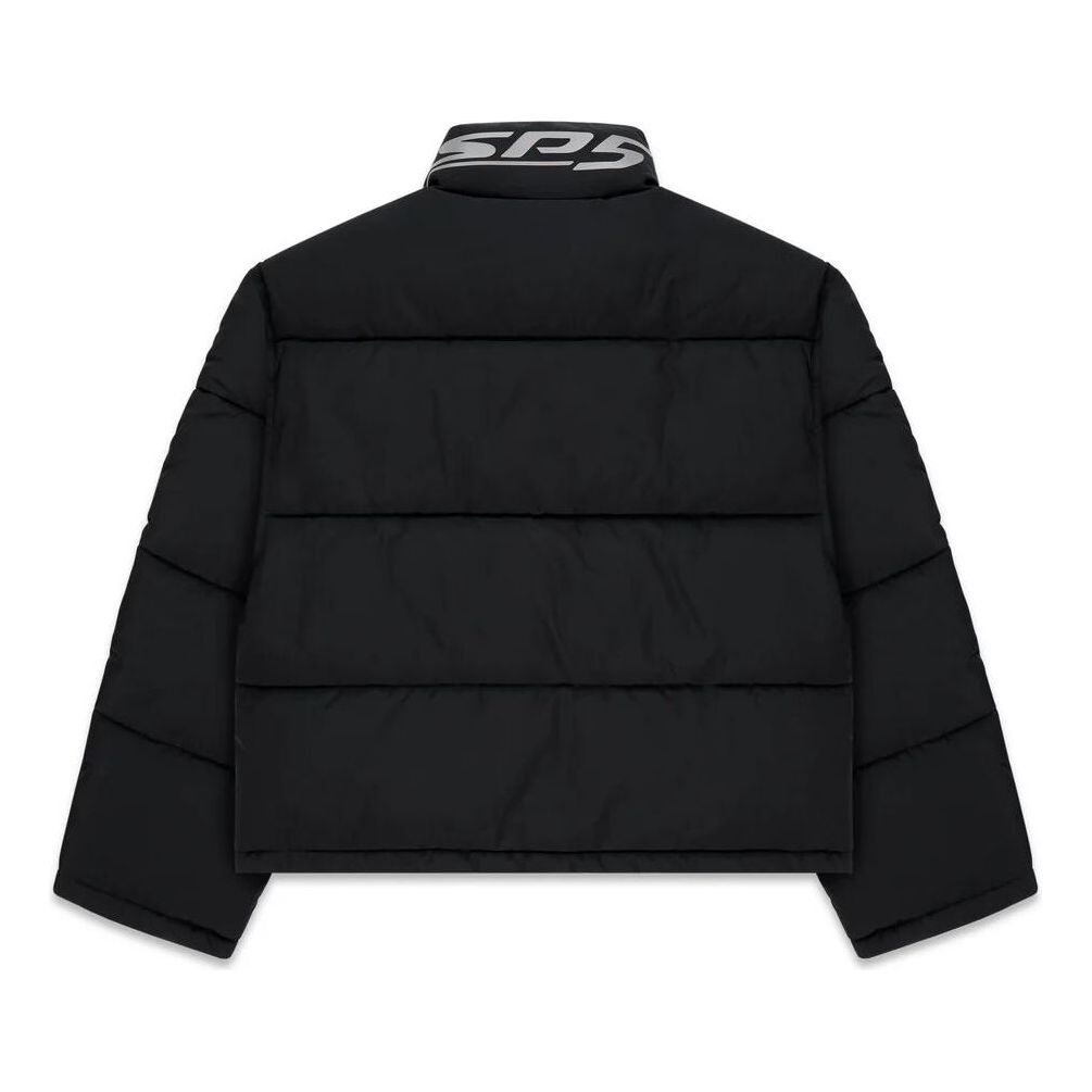 SP5DER Trackhawk Puffer Jacket 'Black' JA003FW25BLK