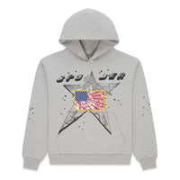 SP5DER Star Girl Hoodie 'Grey' ST011FW25SGR