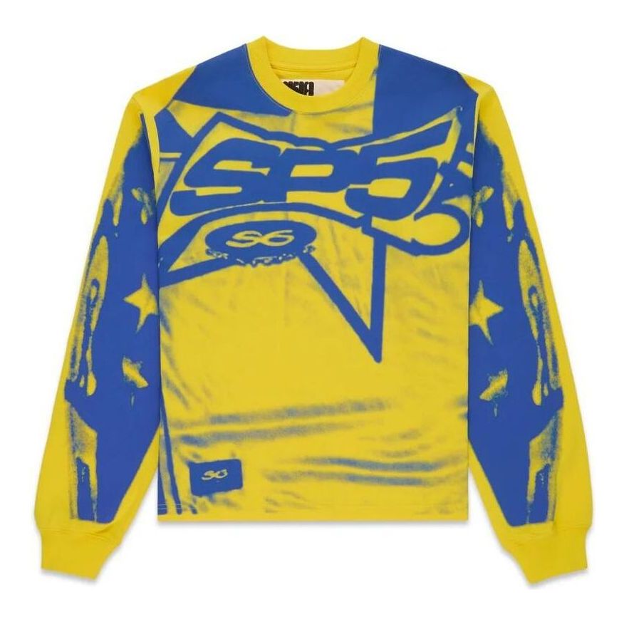 SP5DER Sp5 Winners Long-Sleeve 'Yellow' TE020FW25YLW