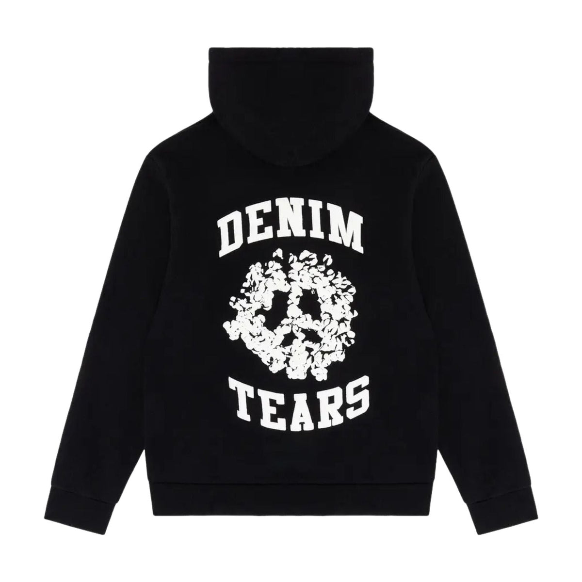 Denim Tears University Zip Hoodie 'Black White' SS26TZH19713671