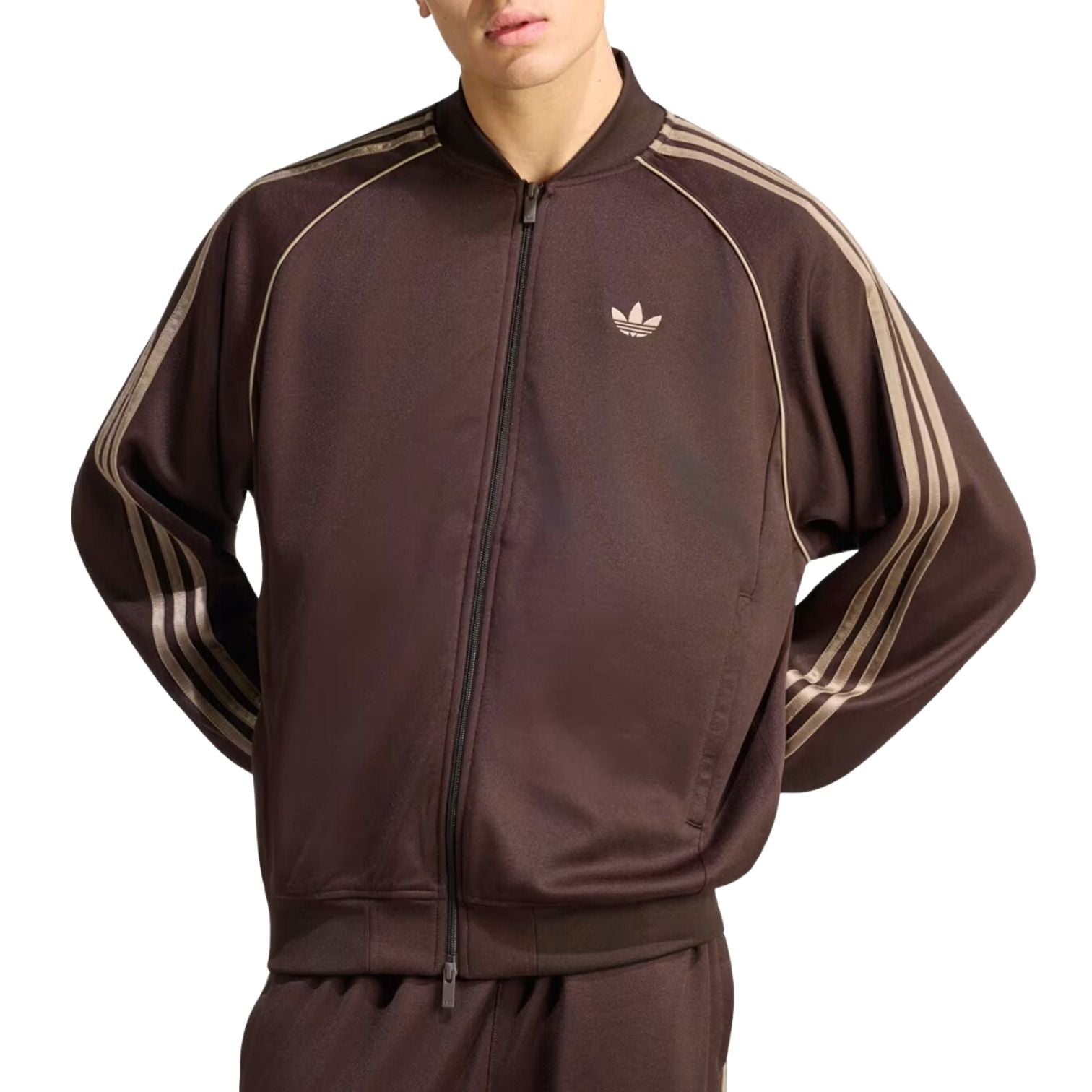 adidas Adicolor Classics Loose Track Jacket Asia Sizing 'Aurora Coffee' KS4957
