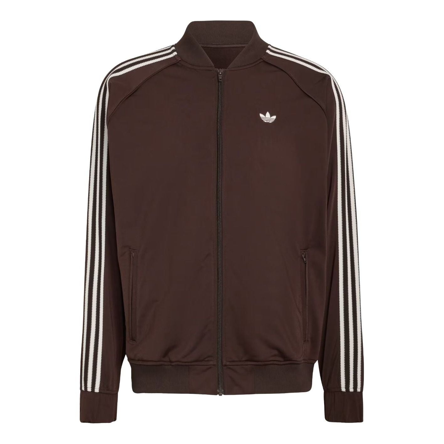 adidas Britcore SST Truck Jacket Asia Sizing 'Aurora Coffee' HZ3780