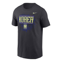 Nike x Korea Soccer T-Shirt 'Anthracite' M11332P121KRFA-ANT