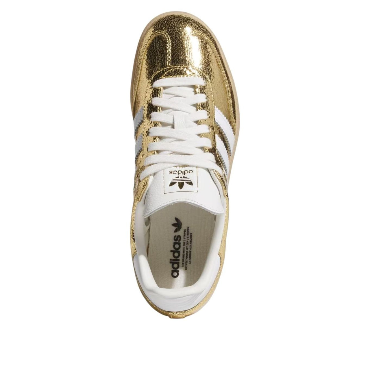 (WMNS) adidas Samba OG 'Gold Metallic Cracked Leather' KI5719