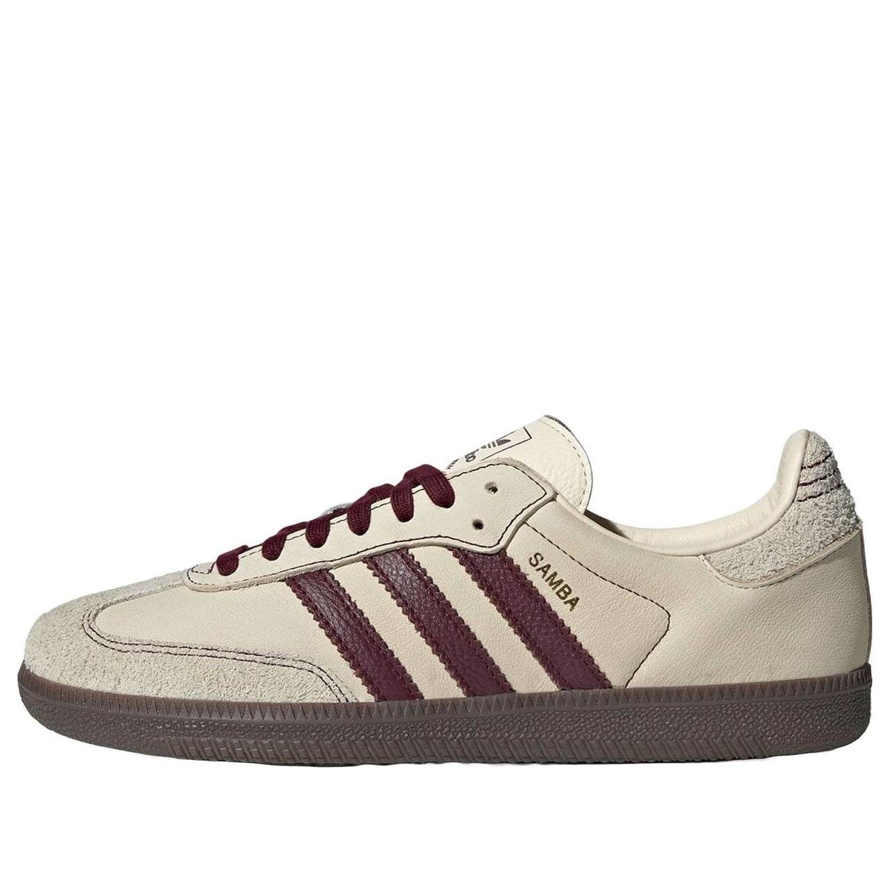 (WMNS) adidas Samba OG 'Wonder White Maroon' IG1987