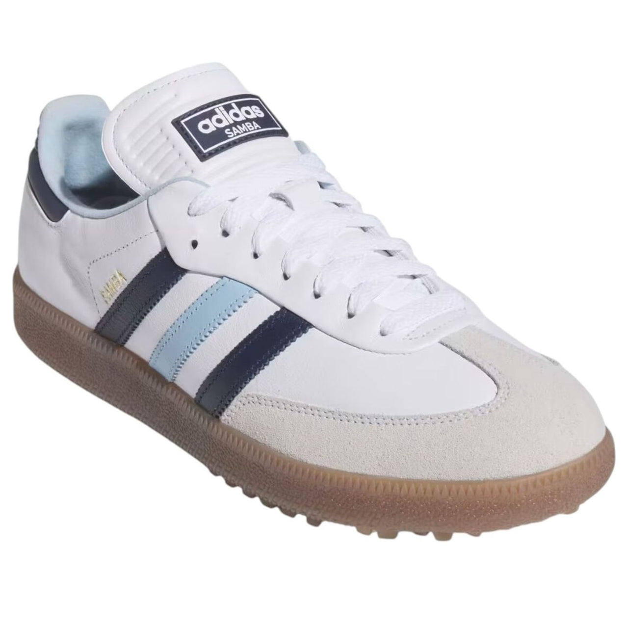 adidas Samba Spikeless Golf 'White Night Indigo Clear Sky' JP8650