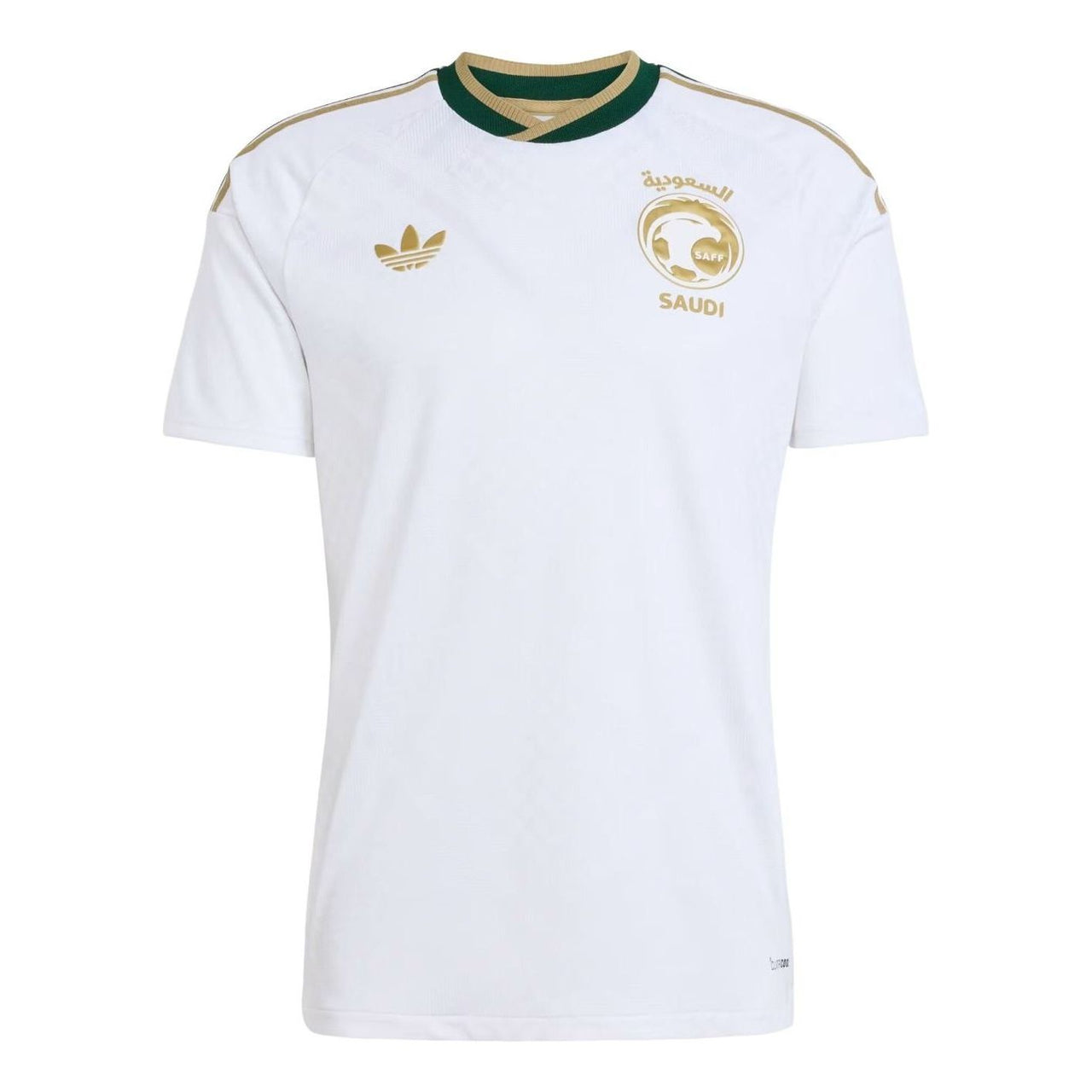 adidas Saudi Arabia 2026 Away Authentic Jersey 'White Khaki Aurora Ivy' JL6949