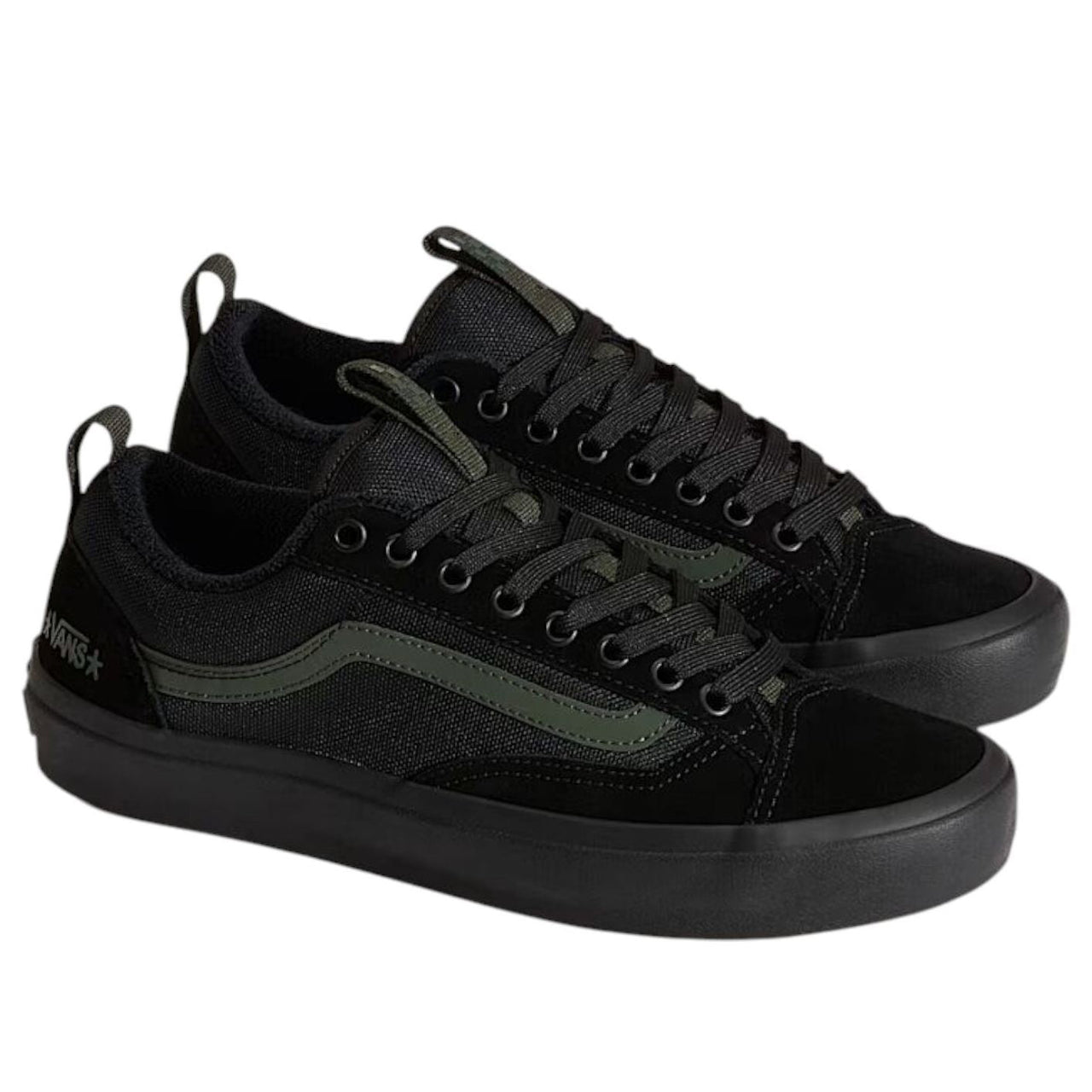 Vans x Atiba Jefferson Old Skool 36+ 'Black Olive' VN000D5RNLX