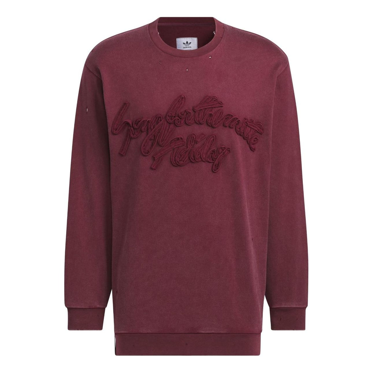 adidas Song For The Mute Long Sleeve T-Shirt 'Maroon' JI9641