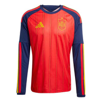 adidas Spain 26 Home Long Sleeve Jersey 'Vivid Red' JZ5786