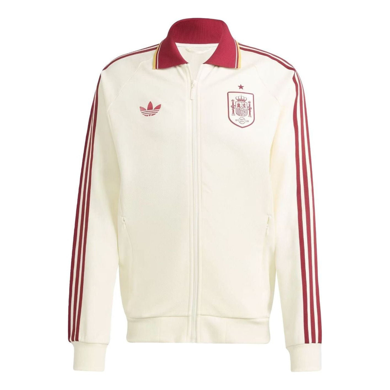 adidas Spain 2026 Away Anthem Jacket 'Off White' JZ2249