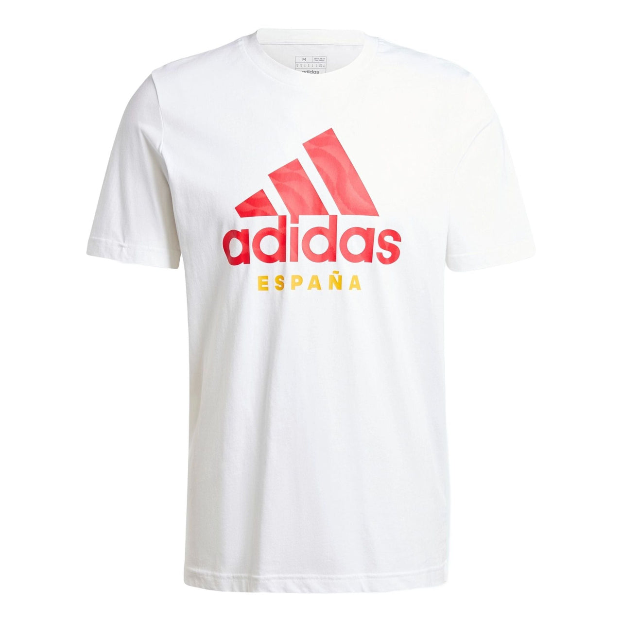 adidas Spain DNA Graphic Football T-Shirt Asia Sizing 'White' IU2127
