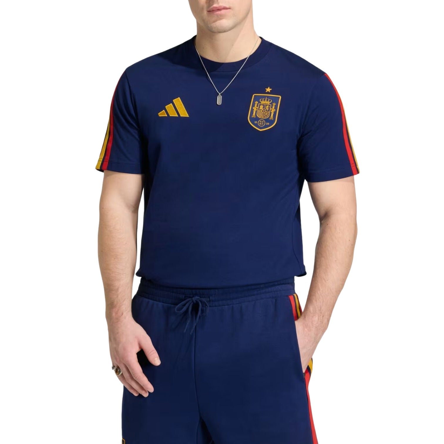 adidas Spain DNA T-Shirt 'Dark Blue' JZ2261