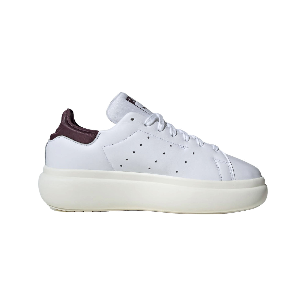 (WMNS) adidas Stan Smith PF 'White Burgundy' IF7012